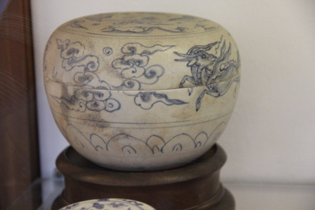 Gốm hoa lam Chu Đậu