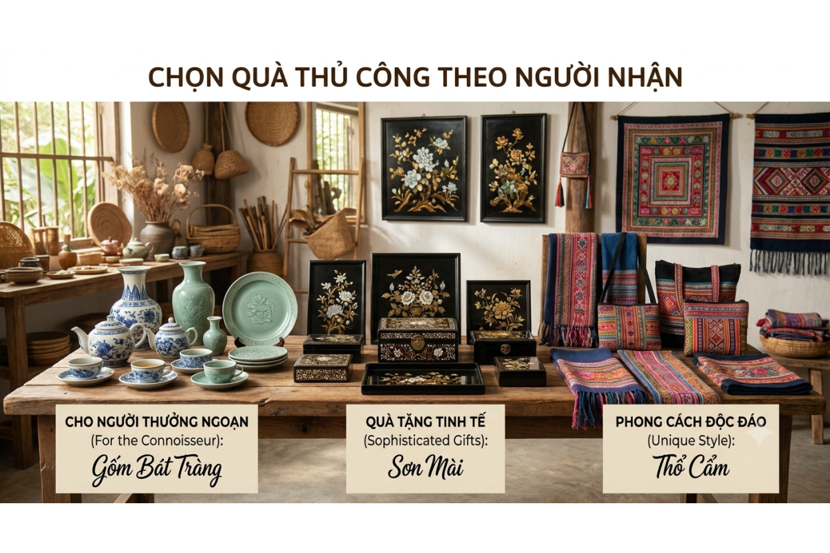 Hộp quà truyền thống Việt Nam, gợi ý chọn quà thủ công cho người thân
